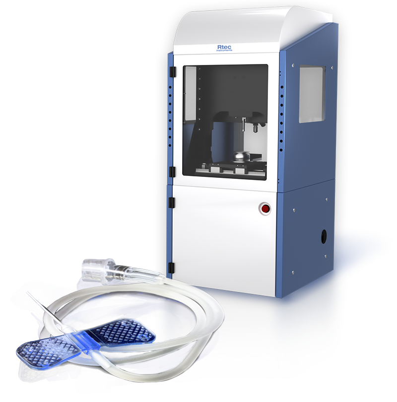 Universal tribometer MFT-5000 Catheter Friction Testing by Rtec Instruments