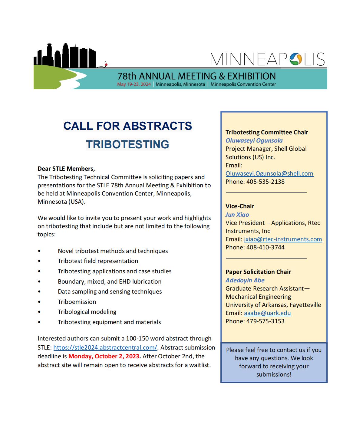 Call for Abstracts STLE 78th Annual Meeting_00.jpg